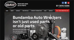 Desktop Screenshot of bundambaautowreckers.com